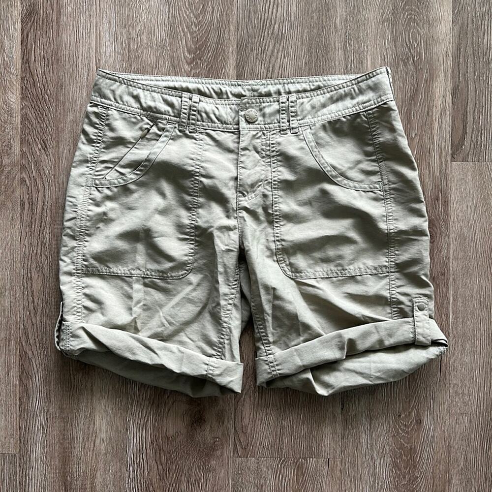 The North Face Horizon 2.0 Roll Up Shorts Tan Size 4 Hiking Outdoor